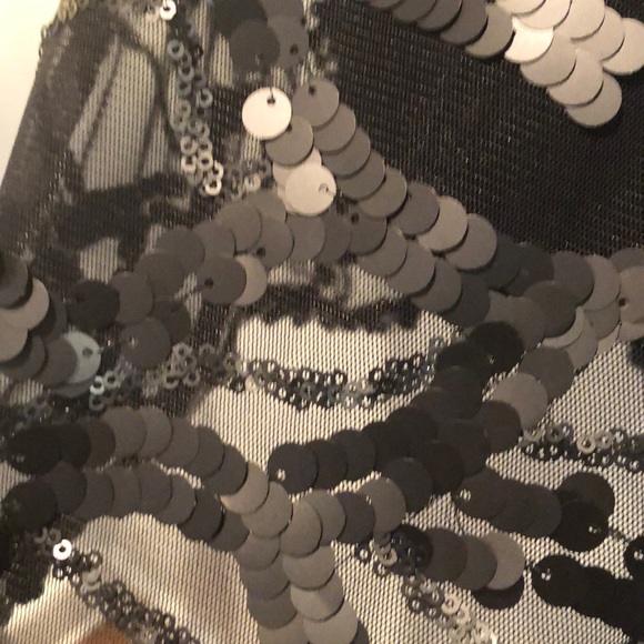 NWOT Sparkly sequin top - Picture 5 of 5